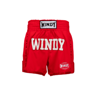 Muay Thai Shorts 2.0 - Red - Windy Fight Gear B.V.
