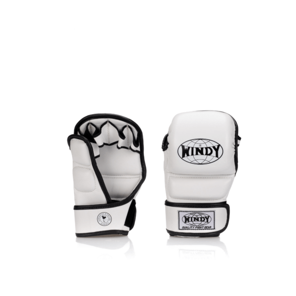 WFG-7 MMA Sparring Gloves - White - Windy Fight Gear B.V.