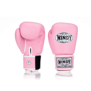 BGVH Classic leather boxing glove - Pink - Windy Fight Gear B.V.
