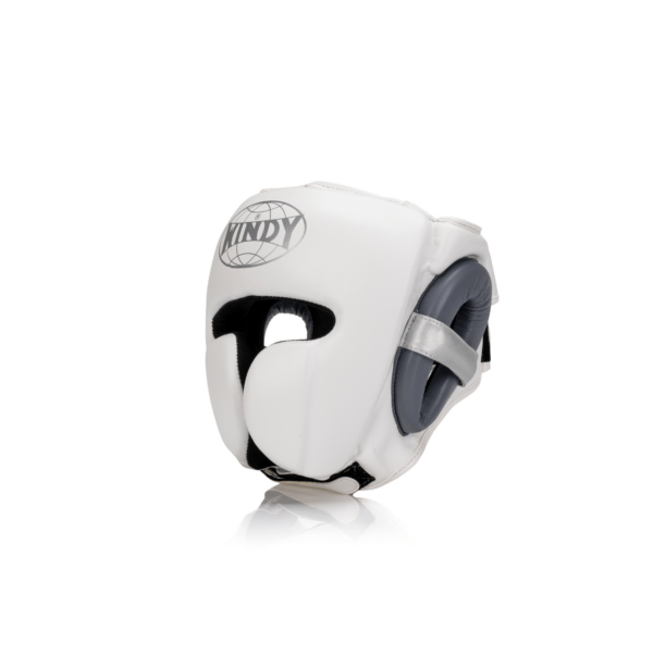 HPMX - Mexican Style Headguard - White/Grey/Silver - Windy Fight Gear B.V.