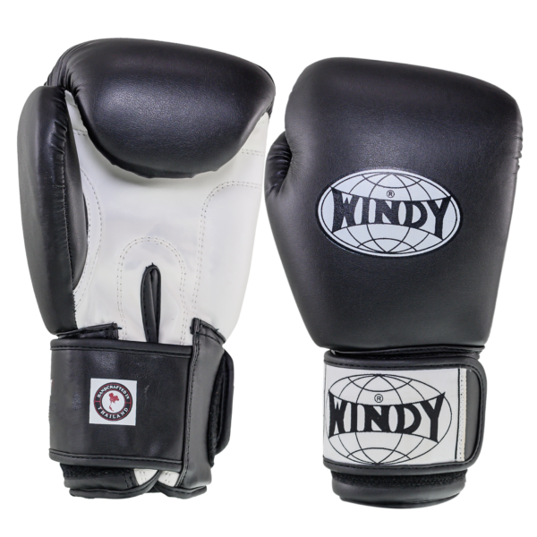 Kids Boxing Gloves - Black - Windy Fight Gear