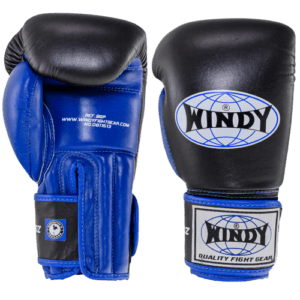 Synthetic Proline Boxing Gloves - Blue/Black - Windy Fight Gear