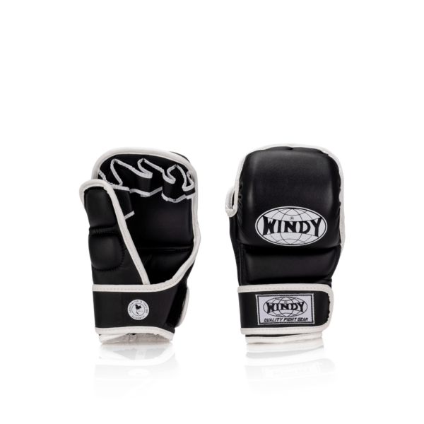 WFG-7 MMA Sparring Gloves - Black - Windy Fight Gear B.V.
