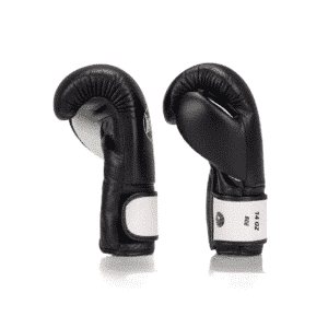 Elite Series Velcro Boxing Glove - Black/White - Windy Fight Gear B.V.