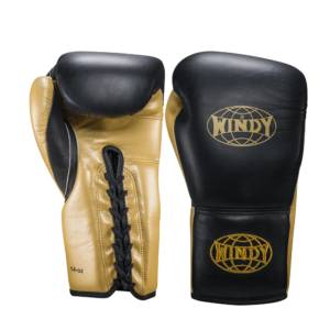 Black & Gold Lace-up - Pro Boxing Series