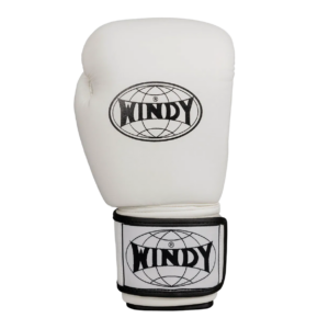 Classic Synthetic Leather Boxing Gloves - White