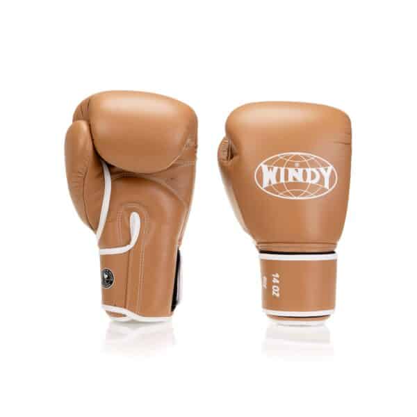 Elite Series Velcro Boxing Glove - Terra Cotta Brown - Windy Fight Gear B.V.