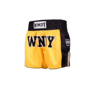 Muay Thai Shorts - Retro 2.0 - Yellow/ Black